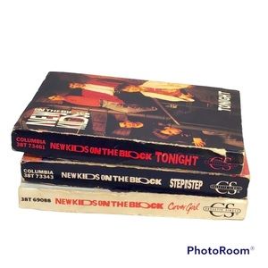🍄 New Kids On The Block Cassette Tape Bundle